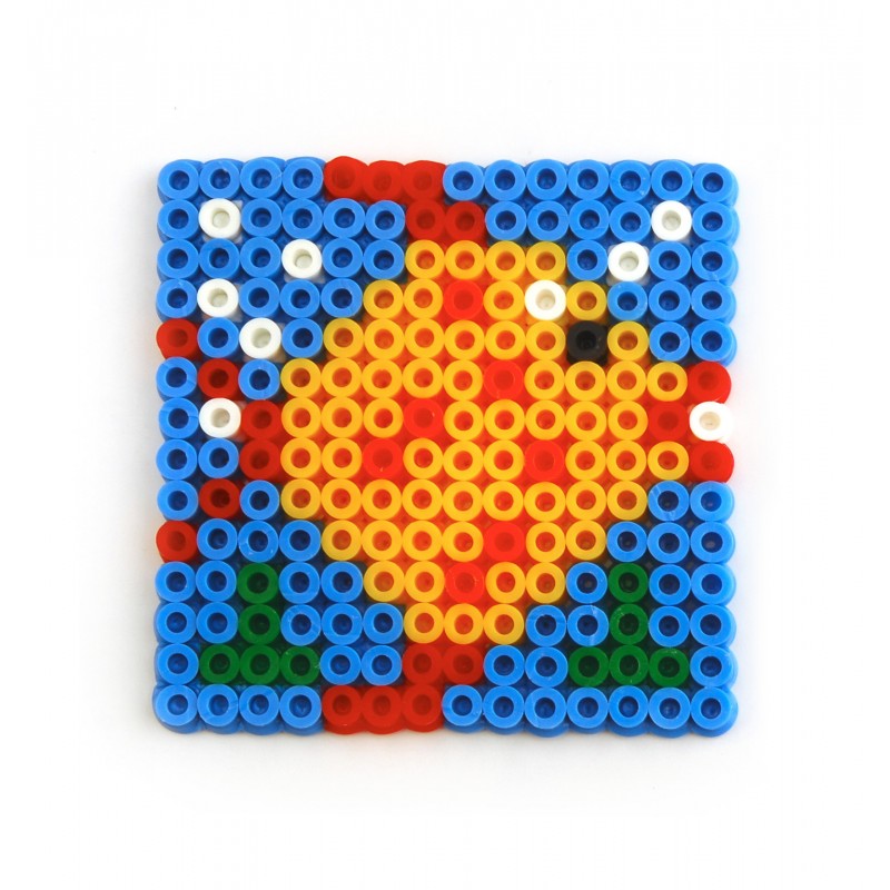 Fish Perler Beads Beverage Coaster