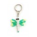 Dragonfly Beaded Keychain